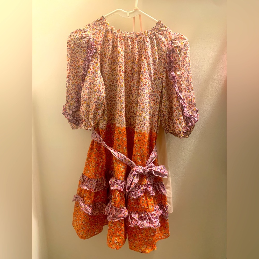 Ann Taylor ruffle dress size 2 (fits like a M)